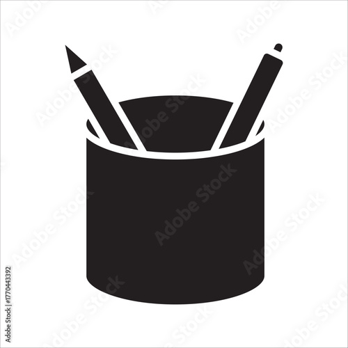 Workspace icon. Business communication. Vector illustration. Stock image.