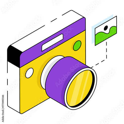 Premium download icon of camera 