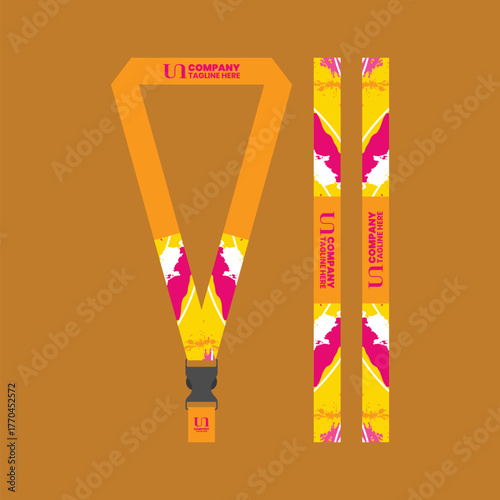 ID card lanyard design for business 
