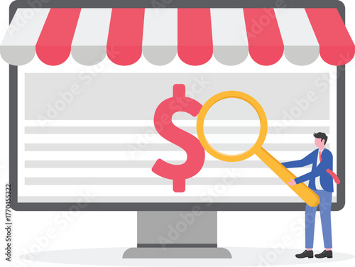 illustration of financial performance evaluation and analisa in business

