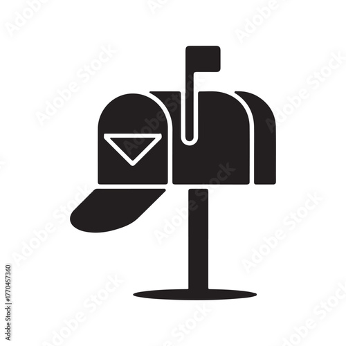 Postbox Mailbox Traditional Letter Box Icon