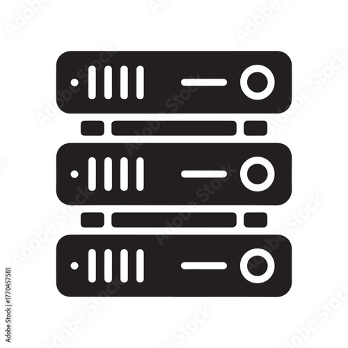 Server Internet Hosting Device Icon