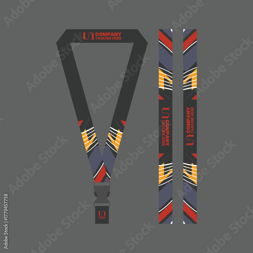 Office and company ID card lanyards 