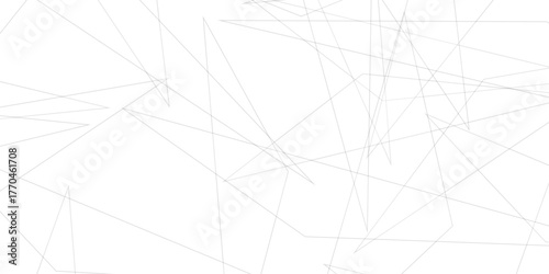 Abstract background with liens and triangles shape on white background. White and grey geometric overlapping rectangle pattern Geometric background soft shadows as patten ..White polygon textured .