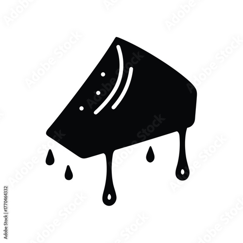 Close Up Baklava with Dripping Syrup