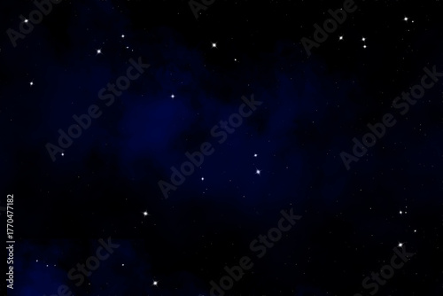 Starry Night Sky Background