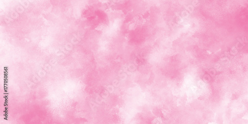 Pink watercolor abstract background, Grunge background frame Soft pink watercolor background. Soft pastel pink watercolor background, Abstract pink texture for design, 