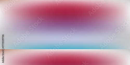 Synthwave 80s neon background, gradient swatches for desing. Holographic Colorful background in trendy neon colors: Plastic Pink, and Proton Purple, Electric Blue. Vector illustration EPS 10