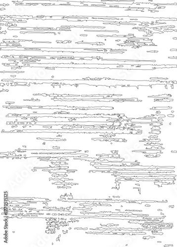 Horizontal fiber pattern formed by fine parallel lines resembling stretched organic filaments.