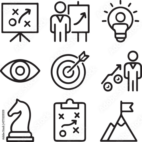 set of icons for web
set of icons
vector illustration of a set of tools