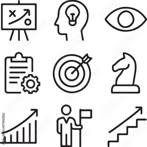 set of icons for web
set of icons
vector illustration of a set of tools