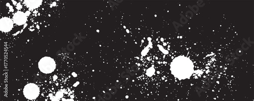 Random dots, circles. Dotted, speckles pattern. Pointillist, pointillism background. Stipple, stippling texture