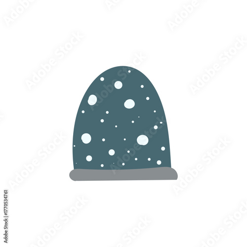 Christmas snow globe gift with falling snowflakes, magical and decorative holiday keepsake.