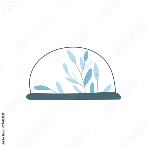 Christmas snow globe gift with falling snowflakes, magical and decorative holiday keepsake.