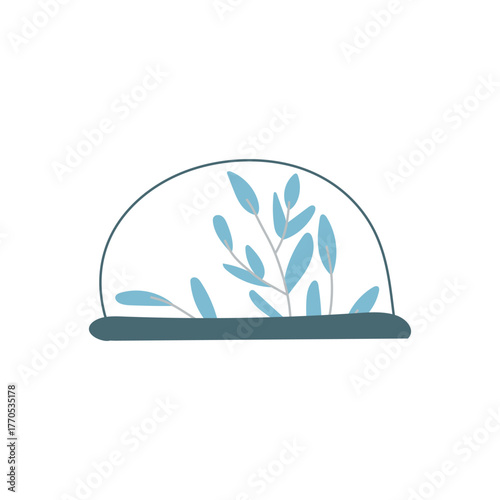 Christmas snow globe gift with falling snowflakes, magical and decorative holiday keepsake.