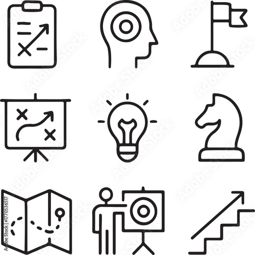 set of icons for web
set of icons
vector illustration of a set of tools