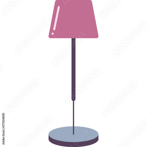 Stand Lamp Illustration