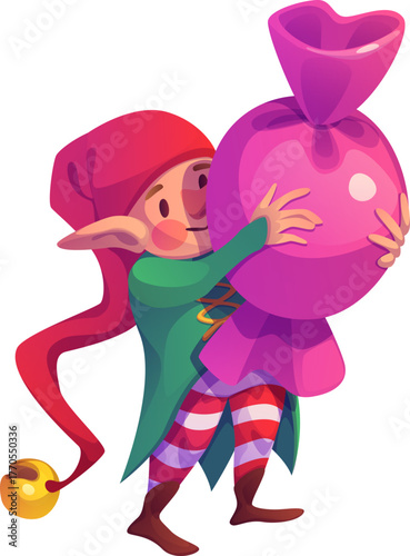 Elf Hold Candy
