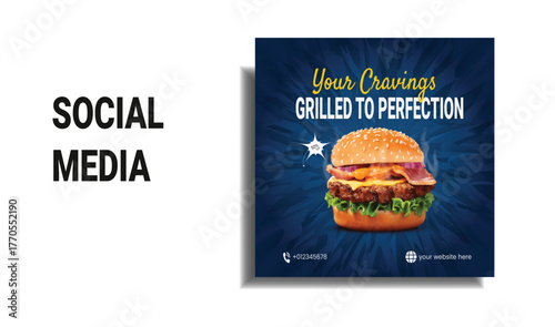 Modern Social Media banner template can be edited. Anyone can use this design easily. Promotional web banners for social media. Elegant sale and