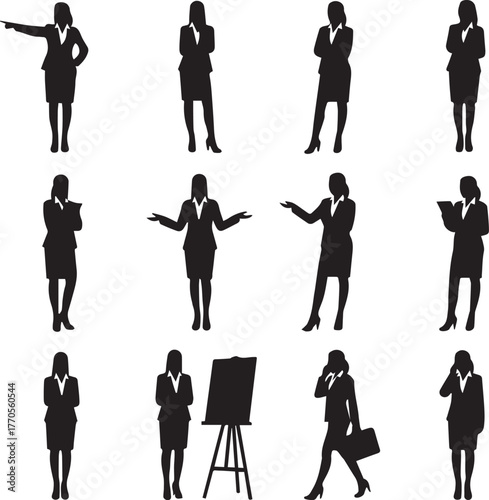 Vector ui illustration business people concept