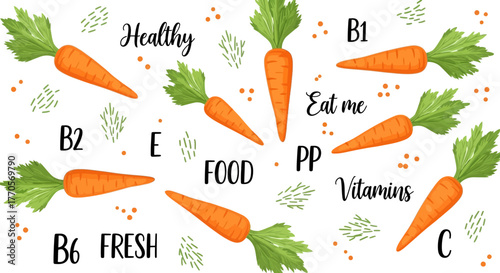 Vibrant Carrots A Wholesome Source of Vitamins and Nutrients for a Healthy Diet