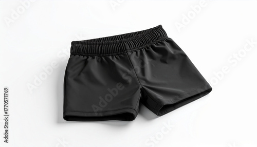 Black Shorts White Background