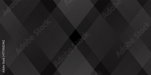 Black abstract background. Elegant dark diagonal shape elements. Modern luxury grey gradient graphic design.