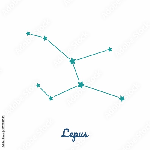 Lepus constellation, Hare, 88 constellations