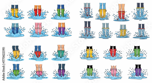 Plant-based butter and margarine food labels collection
