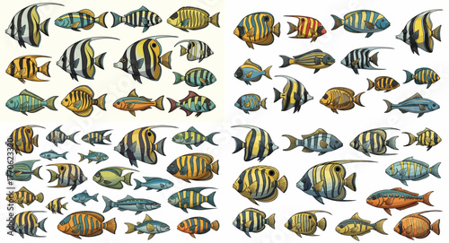 Bouillon cubes and stock products assortment