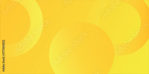 abstract yellow background with circular swirl patterns and soft gradients. Suitable for cheerful themes, summer designs, and creative marketing visuals eps10