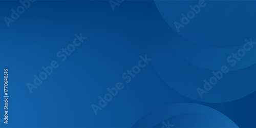 Abstract blue color background. Dynamic shapes composition. Vector illustration