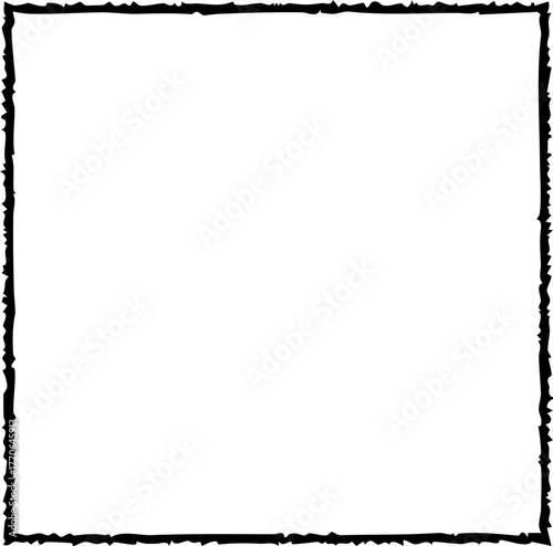 Square shape composed of clean lines forming a uniform base structure with geometric consistency.