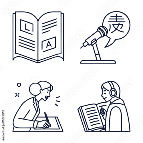 vector-line-icons-of-translation-and-language---te.eps