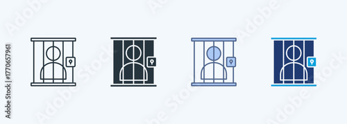 Prison Icon Multiple Style