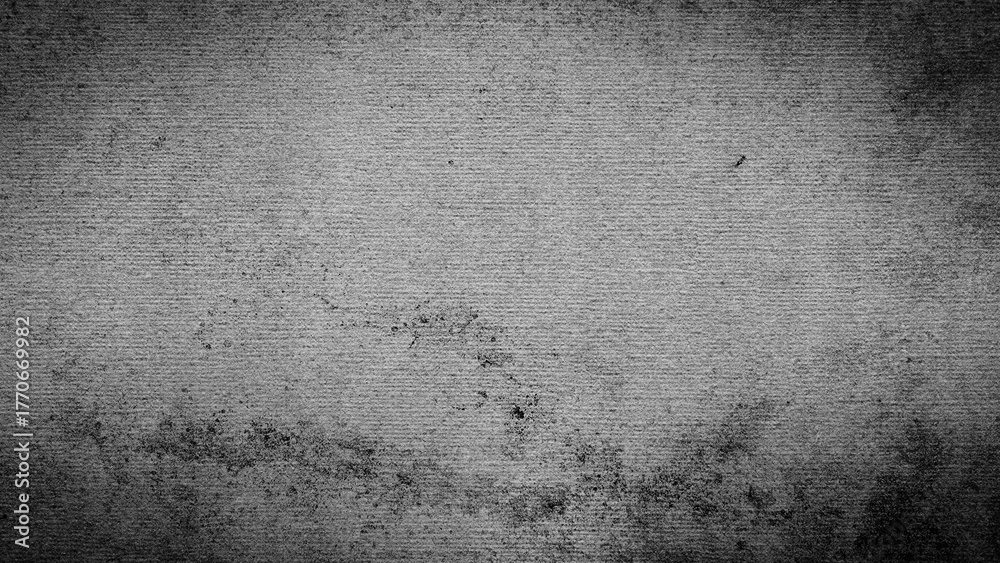 Obraz premium Old grunge news paper background, black and white grungy paper texture, vintage newsprint design, scratched poster template, dark retro papers backdrop 
