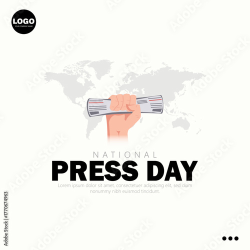 National Press Day is observed to recognize the role of a free and responsible press.