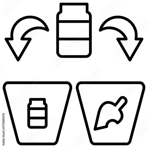 Sort Outline Icon