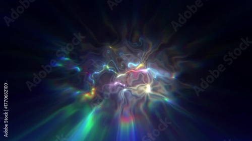 Wallpaper Mural Abstract animated background simulating energy plasma Torontodigital.ca