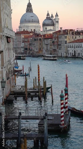 Evening View of the Grand Canal in Venice