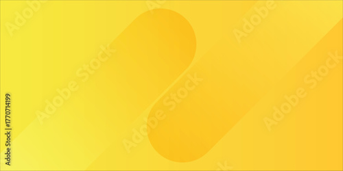 Yellow Abstract Background With Soft Gradients And Curved Shapes For Modern Design eps10