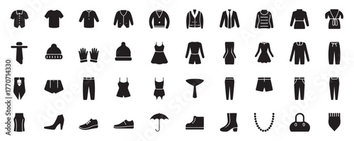 Trendy fashion clothes and accessories collection, perfect for stylish online store designs and modern fashion blogs offering a diverse style guide