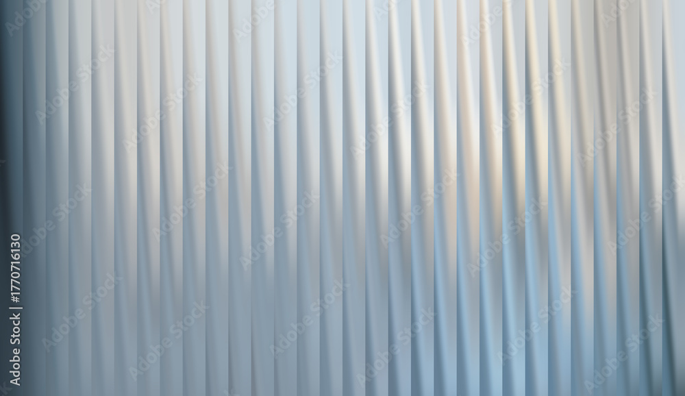 Fototapeta premium Abstract Metallic Blue Stripes Background Design