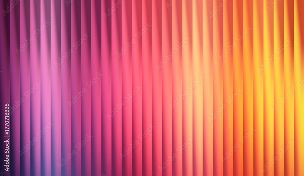 Obraz premium Abstract colorful striped background with a gradient effect 