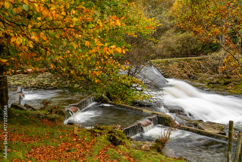 Autumn in Snowdonia National park North wales