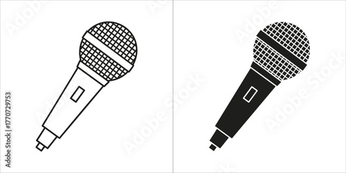 Handheld microphone for singing, speaking, and recording audio