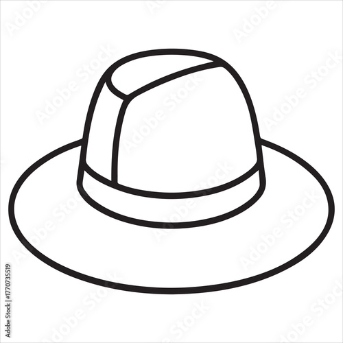 hat icon vector illustration