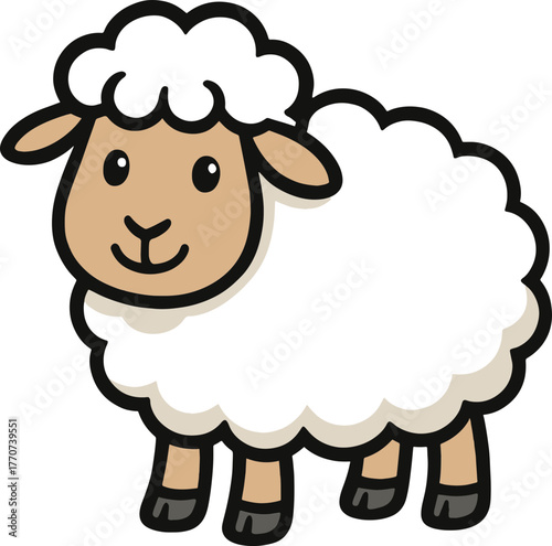 Adorable Sheep SVG Cut Files for Cricut & Silhouette