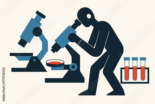 Figure shapes minimalism icon limited innovation no art captions chinese vector medical