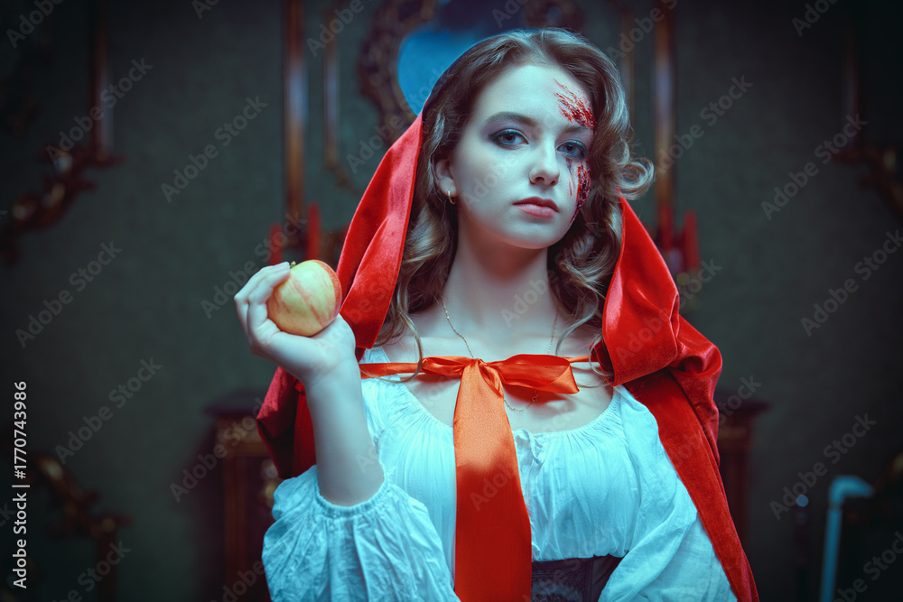 Naklejka premium Bloody Apple Spell